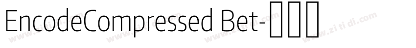 EncodeCompressed Bet字体转换